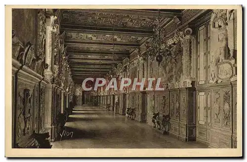 Cartes postales Fontainebleau Le Palais Galerie Francois 1er