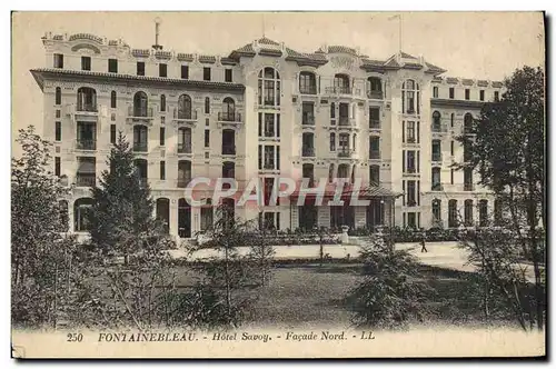 Ansichtskarte AK Fontainebleau Hotel Savoy Facade Nord