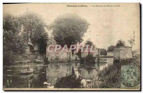 Cartes postales Maisons Laffitte Les Ruines du Vieux Moulin