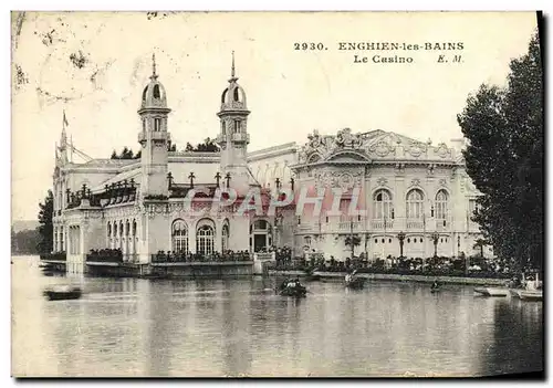 Cartes postales Enghien les Bains Le Casino