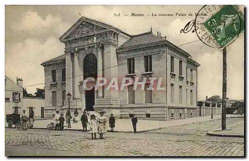 Cartes postales Mantes Le Nouveau Palais de Justice