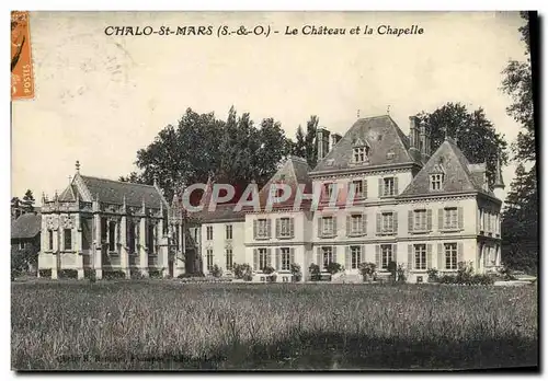 Ansichtskarte AK Chalo St Mars Le Chateau et la Chapelle