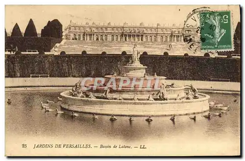 Cartes postales Versailles Bassin de Latone