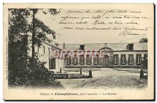 Cartes postales Champlatreux Pres Luzarches Les Ecuries