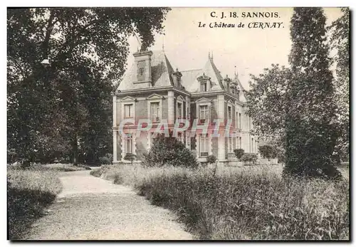 Cartes postales Sannois Le Chateau de Cernay