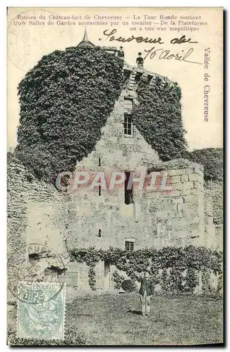 Ansichtskarte AK Vallee De Chevreuse Chateau La tour ronde