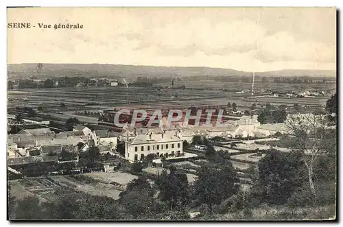 Cartes postales Seine Vue Generale