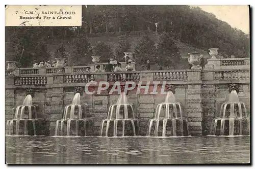 Cartes postales Saint Cloud Bassin Du Fer a Cheval