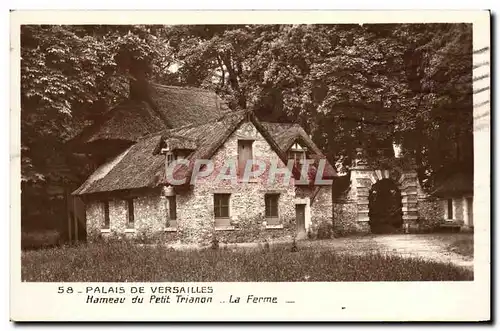 Ansichtskarte AK Palais De Versailles Hameau du Petit Trianon La Ferme