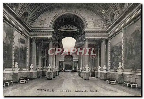 Cartes postales Versailles Le Palais Galerie des Batailles