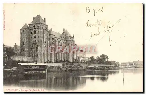 Ansichtskarte AK Solesmes Abbaye des Benedictins