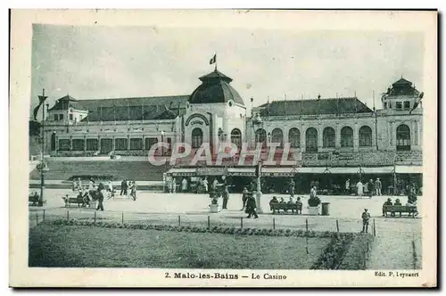 Cartes postales Malo les Bains Le Casino