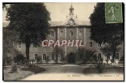 Cartes postales Douai Le Lycee