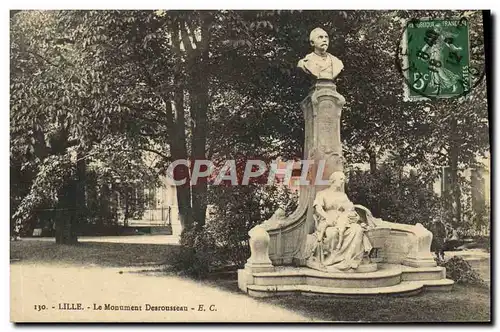 Cartes postales Douai Le Monument Desrousseau