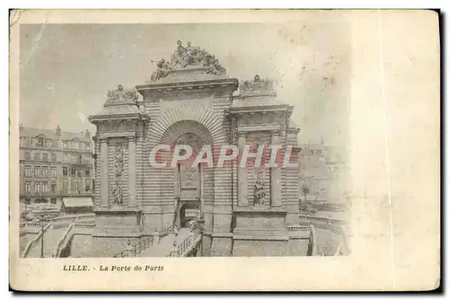 Cartes postales Lille La Porte de Paris