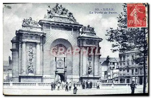 Cartes postales Lille La Porte de Paris