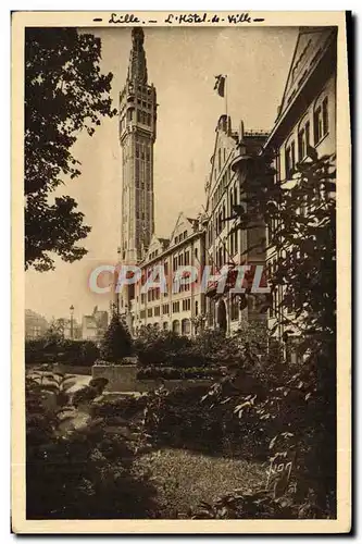 Cartes postales Lille L&#39Hotel de Ville