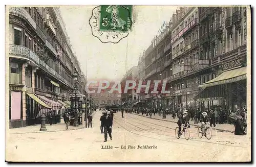 Ansichtskarte AK Lille La Rue Faidherhe