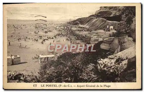 Cartes postales Le Portel Aspect General de la Plage