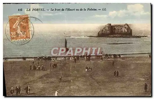 Cartes postales Le Portel Le Fort de L'Heurt Vu de la Falaise