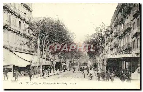 Cartes postales Toulon Boulevard de Strasbourg Marins