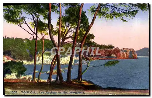 Ansichtskarte AK Toulon Les Rochers de Ste Marguerite