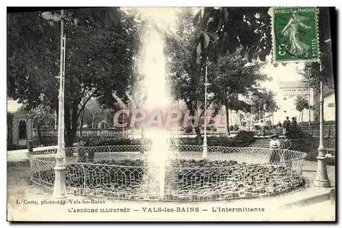 Cartes postales Vals les Bains L&#39Intermittente