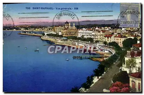 Cartes postales Saint Raphael Vue Generale