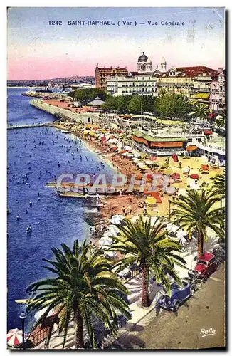 Cartes postales Saint Raphael Vue Generale