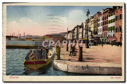 Cartes postales Toulon Les Quais