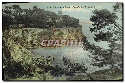 Cartes postales Toulon Cap Brun Chemin des Douaniers