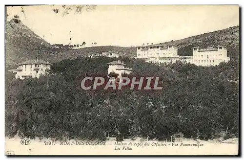 Ansichtskarte AK Mont Des Oiseaux Maison de Repos Des officiers Vue panoramique Les villas