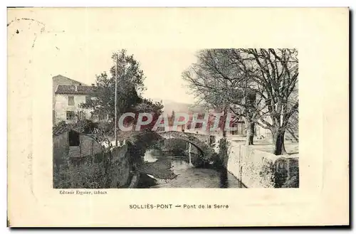 Cartes postales Sollies Pont Pont de la Serre