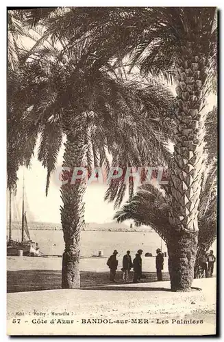 Cartes postales Bandol Sur Mer Les Palmiers