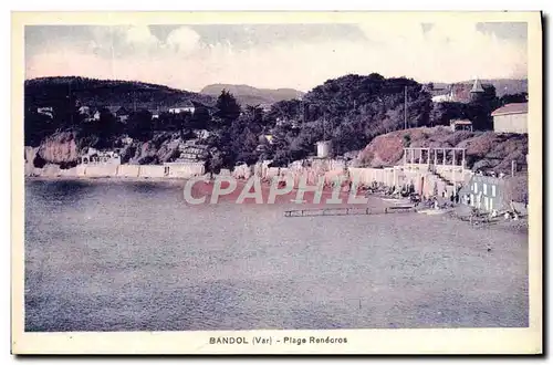 Cartes postales Bandol Plage Renecros