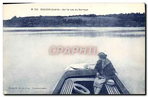Cartes postales Eguzon Sur le Lac du Barrage