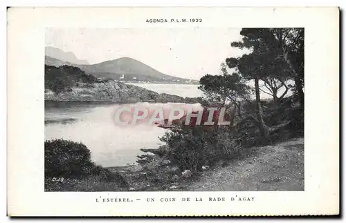 Cartes postales Un coin de la rade d'Agay