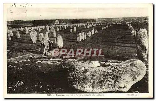 Cartes postales Carnac Les Alignements du Menec