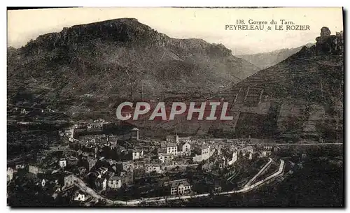 Cartes postales Gorges Du Tarn Peyreleau Le Rozier