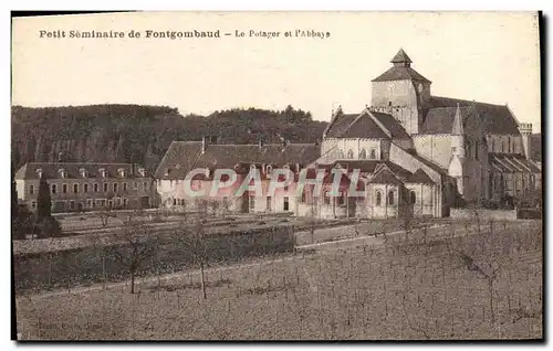 Cartes postales Petit Seminaire De Fontgombaud Le Potager Et l&#39Abbaye