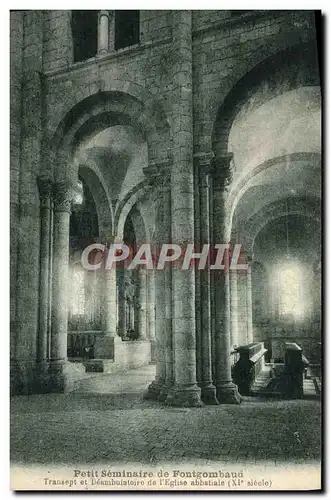 Ansichtskarte AK Petit Seminaire De Fontgombaud Transept Et Deambulatoire De l&#39Eglise Abbatiale