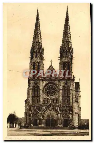 Ansichtskarte AK Chateauroux Eglise St Andre