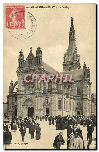 Cartes postales Ste Anne D&#39Auray La Basilique