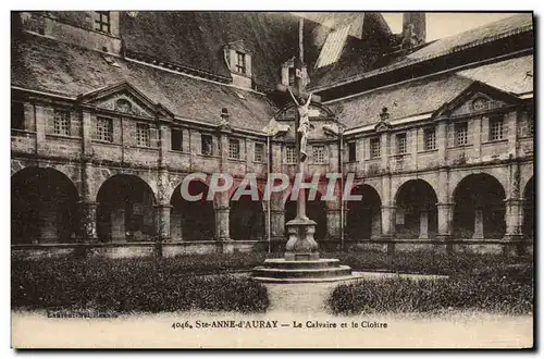 Cartes postales Ste Anne d&#39Auray Le Calvaire Et Le Cloitre