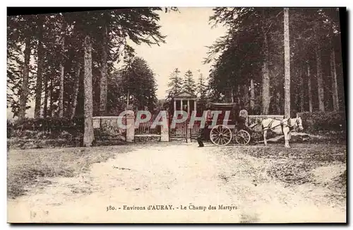 Ansichtskarte AK Environs d&#39Auray Le Champ Des Martyrs