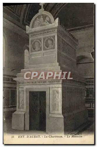 Cartes postales Env d'Auray La Chartreuse Le Mausolee