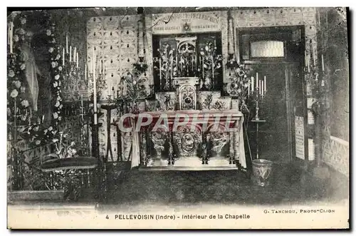 Cartes postales Pellevoisin Interieur De La Chapelle