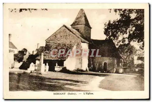 Cartes postales Nohant L'Eglise