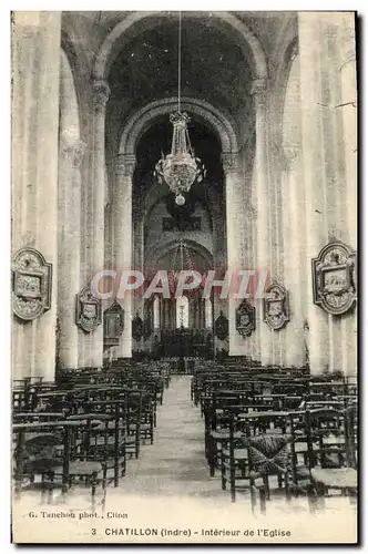 Cartes postales Chatillon Interieur De l'Eglise