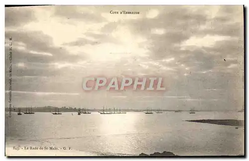 Cartes postales Cote d&#39Emrraude La Rade De St Malo